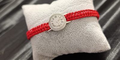 Гривна стил римски часовник от естествена кожа